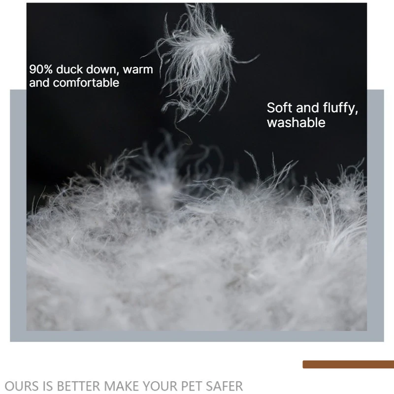 Dog Winter 90% Down Puffer Jacket Waterproof Shiny Shell Cotton Lined Full Body 4 Leg Warm Coat for Small Dog Bichon Frise Teddy