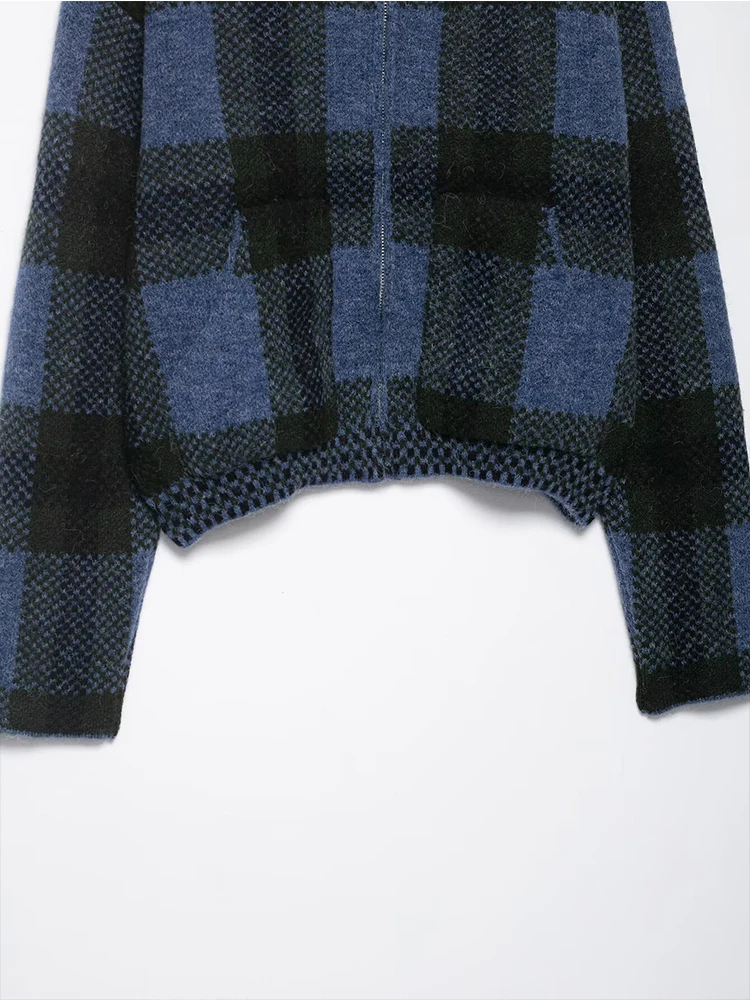 Dames trui trui 2025, herfst winter nieuwe mode lange mouwen afdrukken dames trui trui elegante high street top