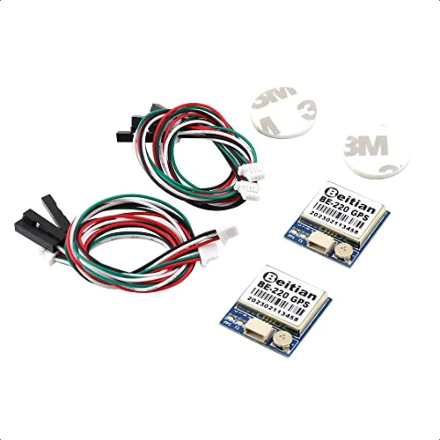 

2PCs Beitian BE220 M8N GPS Module port GPS GLONASS BeiDou for RC Long Range FPV Racing Drone Airplane