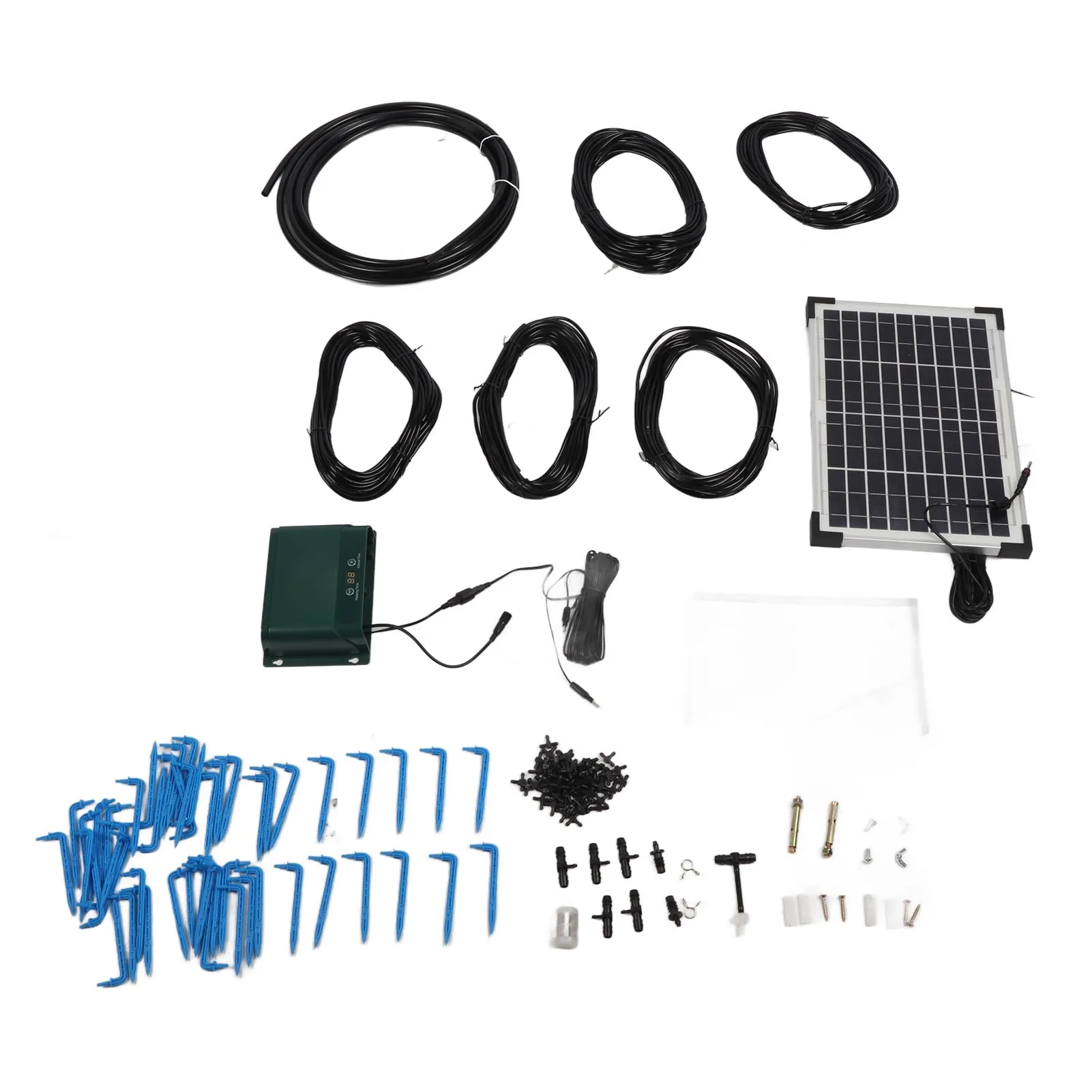 Picture 7: Solar Automatic Drip Irrigation Kit Automatic Watering Irrigation System Set for Garden 7 Timing Modes 30 Watering Modes