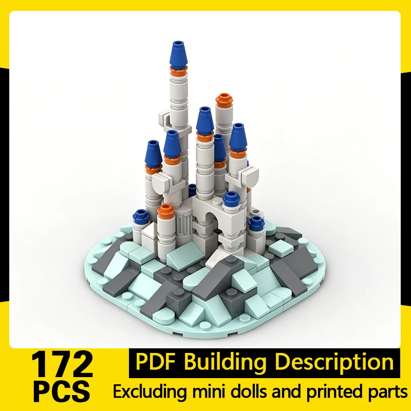 

Popular Game Model MOC Building Bricks Magical Castle Diorama Modular Technology Gifts Holiday Assemble Children Toys Suit