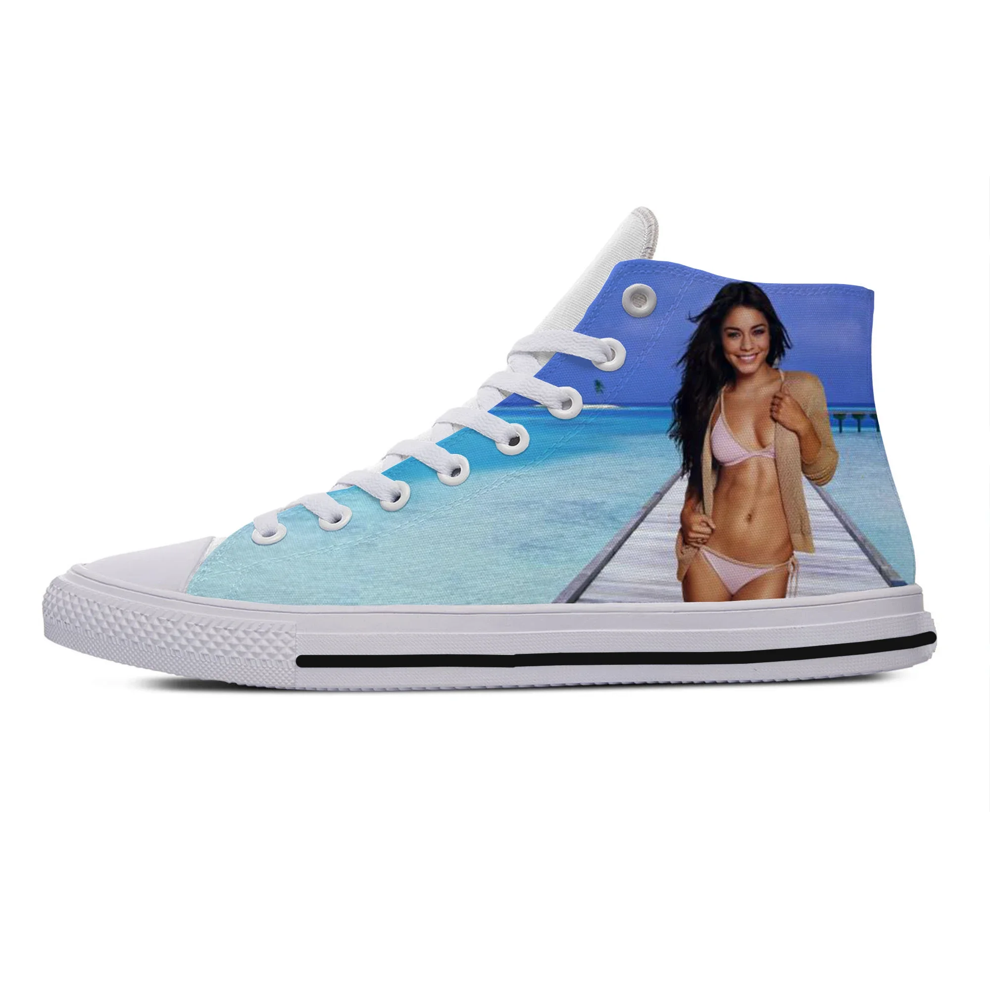 Hot Cool Fashion Funny Summer High Quality Latest Sneakers Casual Shoes Men Women Vanessa Hudgens Classic High Help Board Shoes