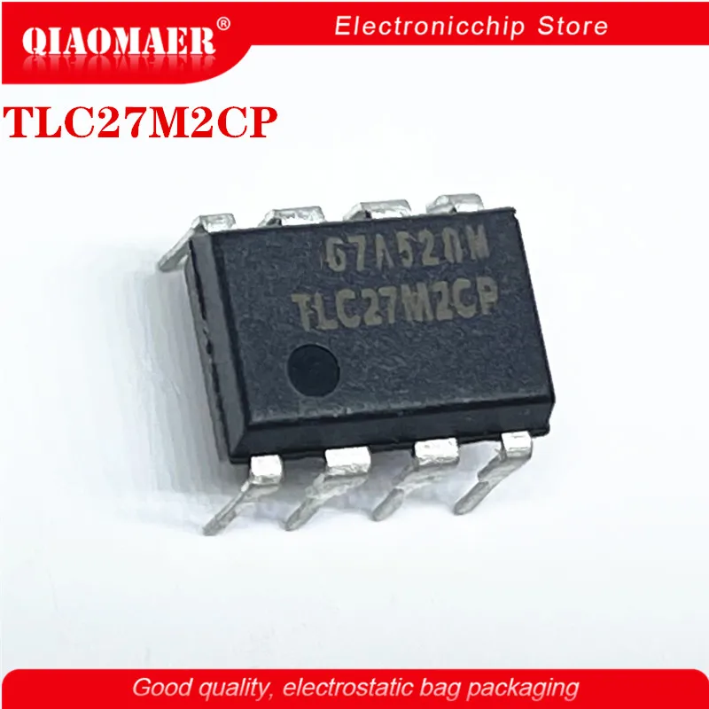 10PCS/lot TLC27M2CP TLC27M2 27M2CP DIP-8