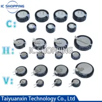 10PCS V type H type C type  Super capacitor 0.1F 0.22F 0.33F 0.47F 0.68F 1F 1.5F 4F Button Farad capacitor