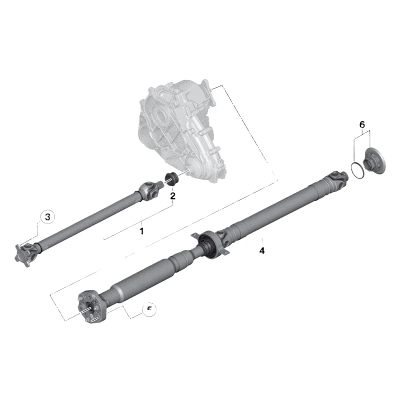 

F25 E83 FRONT DRIVE SHAFT For BMW X4 35iX 26209425909 ATC450