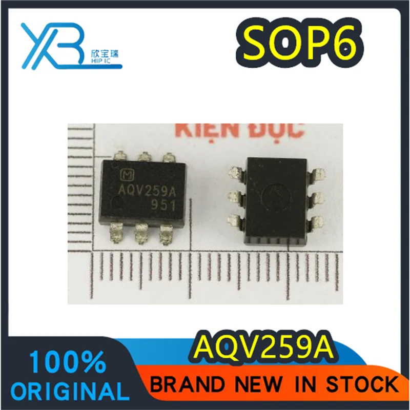 

(5/50 pieces) AQV259A SMD SOP6 Brand new original optocoupler solid state relay photoelectric coupler spot delivery fast