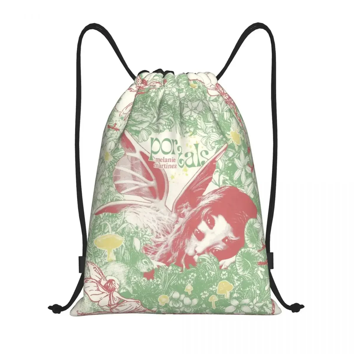 

Custom American Folk Singer Melanie Martinez Drawstring Bags for Shopping Yoga Backpacks Men Women Sports Gym Sackpack