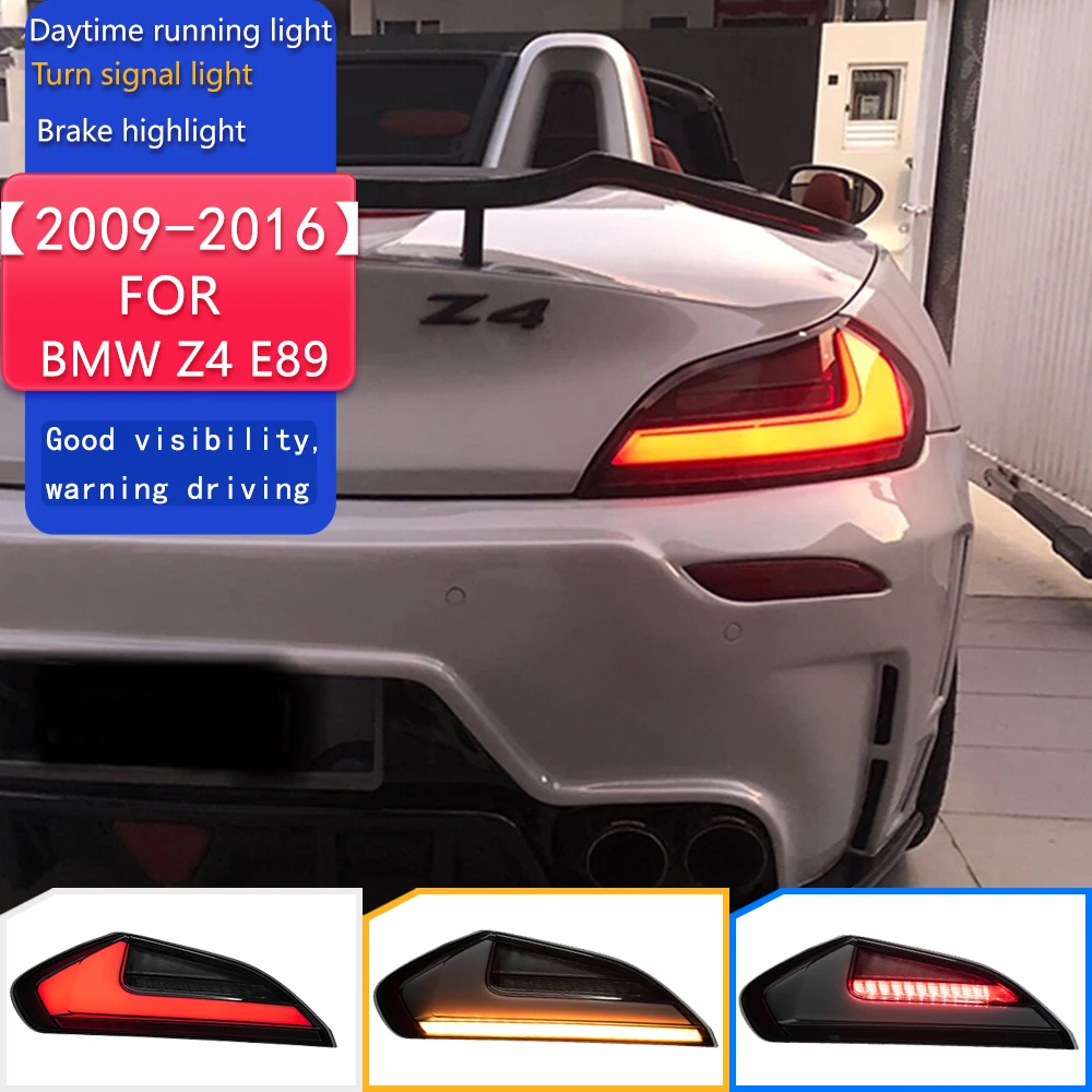 

Стайлинг автомобиля для BMW Z4 E89, задние фонари 2009-2016 E89, светодиодный задний фонарь DRL, динамический сигнал заднего хода, автоаксессуары