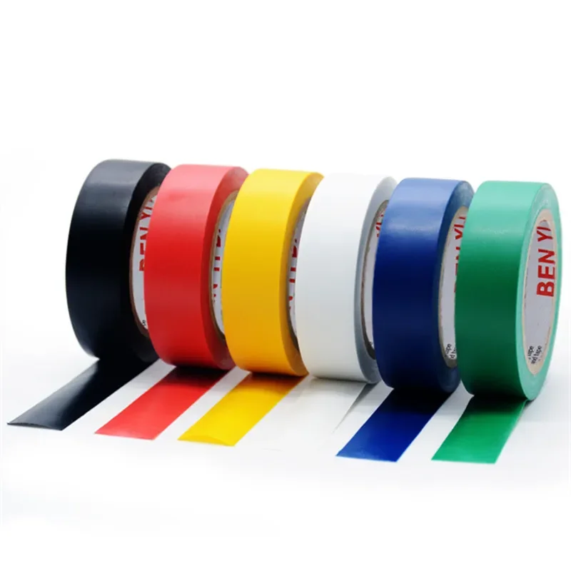 

1pcs Color Electrical Tape PVC Wear-resistant Flame Retardant Lead-free Insulating Waterproof Eletrician