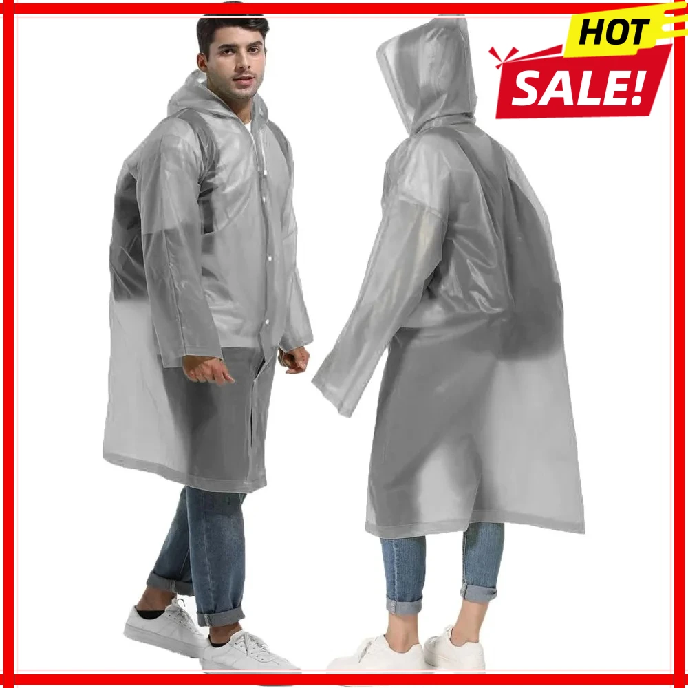 Waterproof Raincoat Outdoor Hiking Portable Adult Poncho Rai