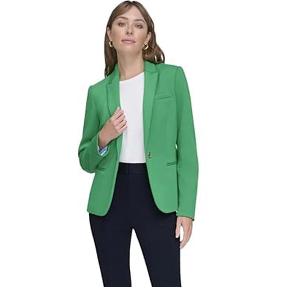 

Womens Fashion Blazer Business Suit Blazer Casual Jacket One Button Elegant Work Office Suit Blazer Customized
