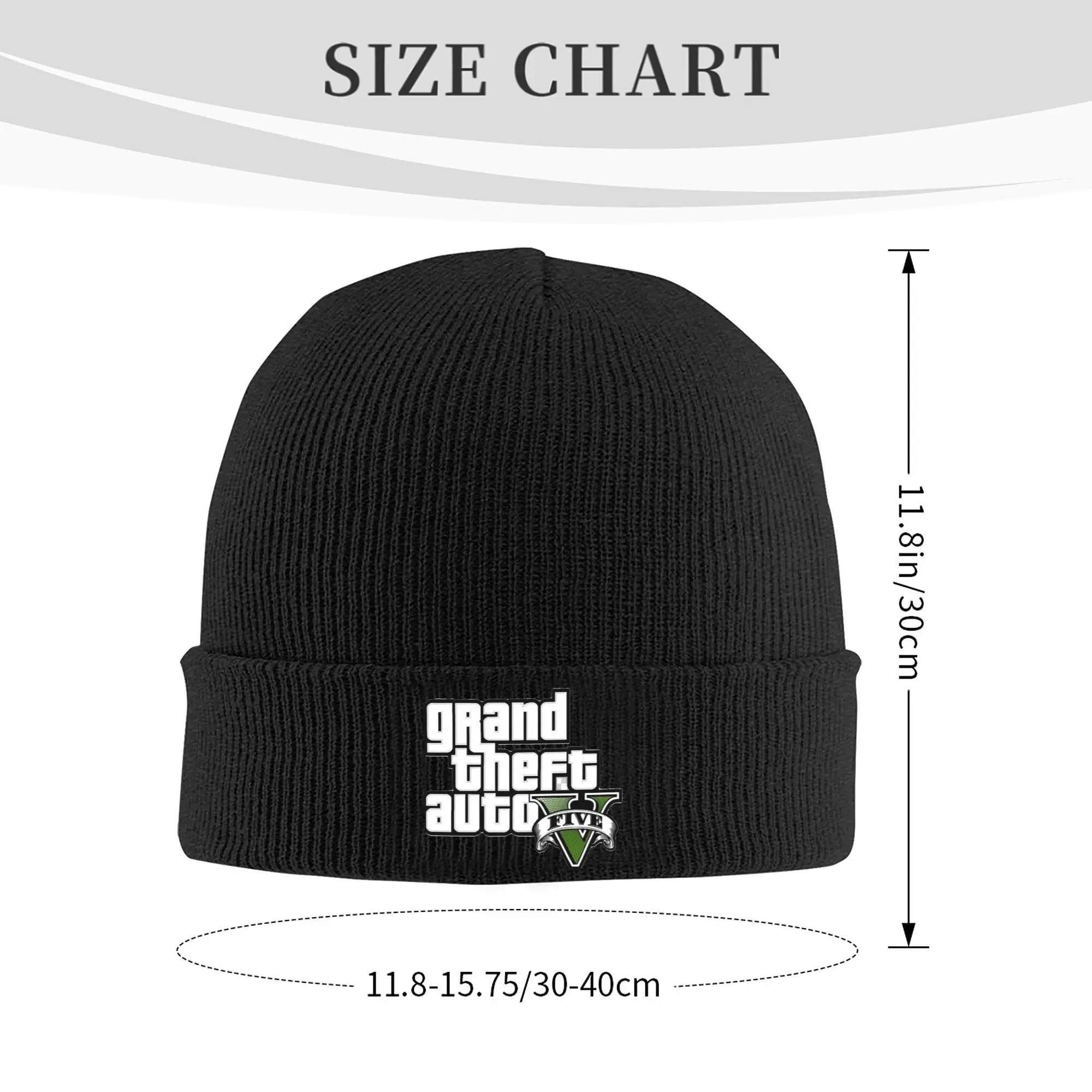 GTA 5 San Andreas  Knitted Hat Beanies Winter Hats Warm Acrylic  Hip Hop Cap Men Women Gift