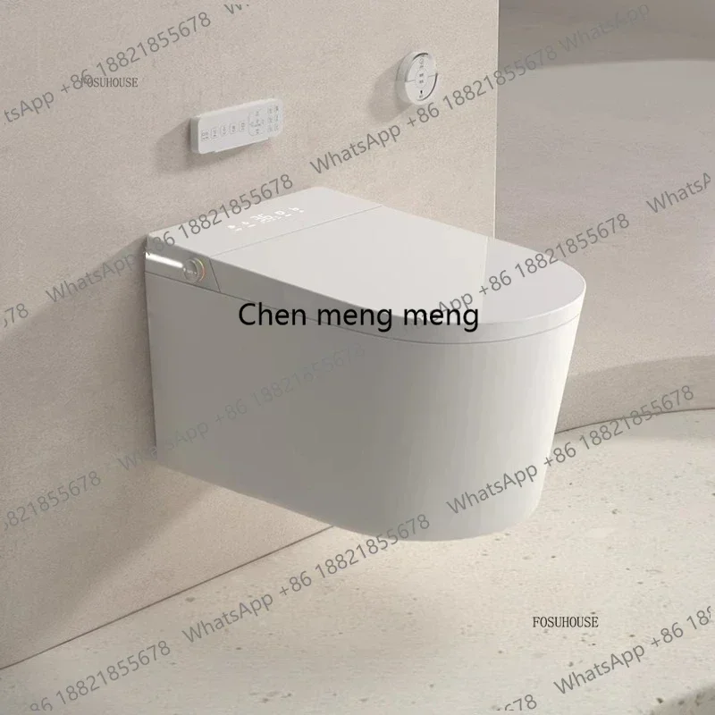 A17 Wall-mounted Smart Toilet Bathroom Fixture Home Suspended Siphon Toilet Integrated Water Tank Intelligent WC Toilets