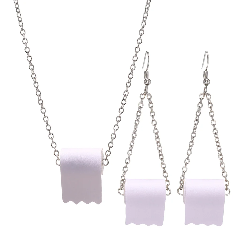 

Women Decration Necklace Girls Gift Necklaces Creative Earring Earrings