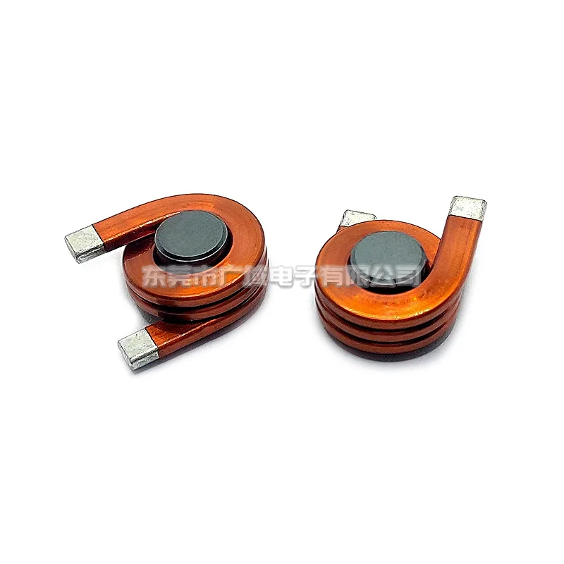 High Current Flat Copper Wire Magnet Wire Inductor 0.22uH 70A R8*8.5 1.8Wire Filtering Energy Storage Direct Plug Inductor