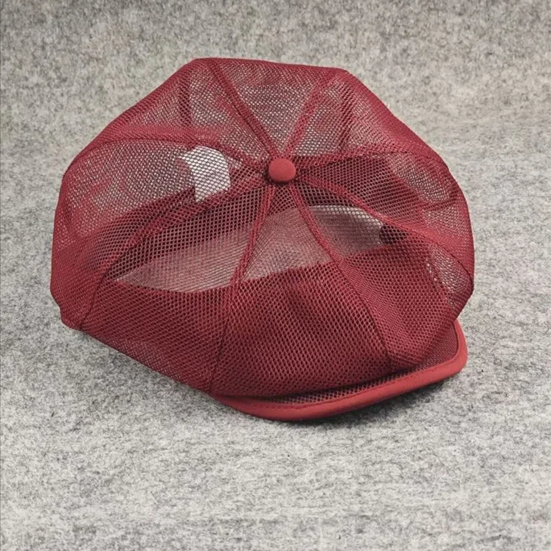 Spring and Summer Octagonal Hat Women Mesh Beret Dad Cool Ivy Cap Man Big Size Newsboy Caps M L XL