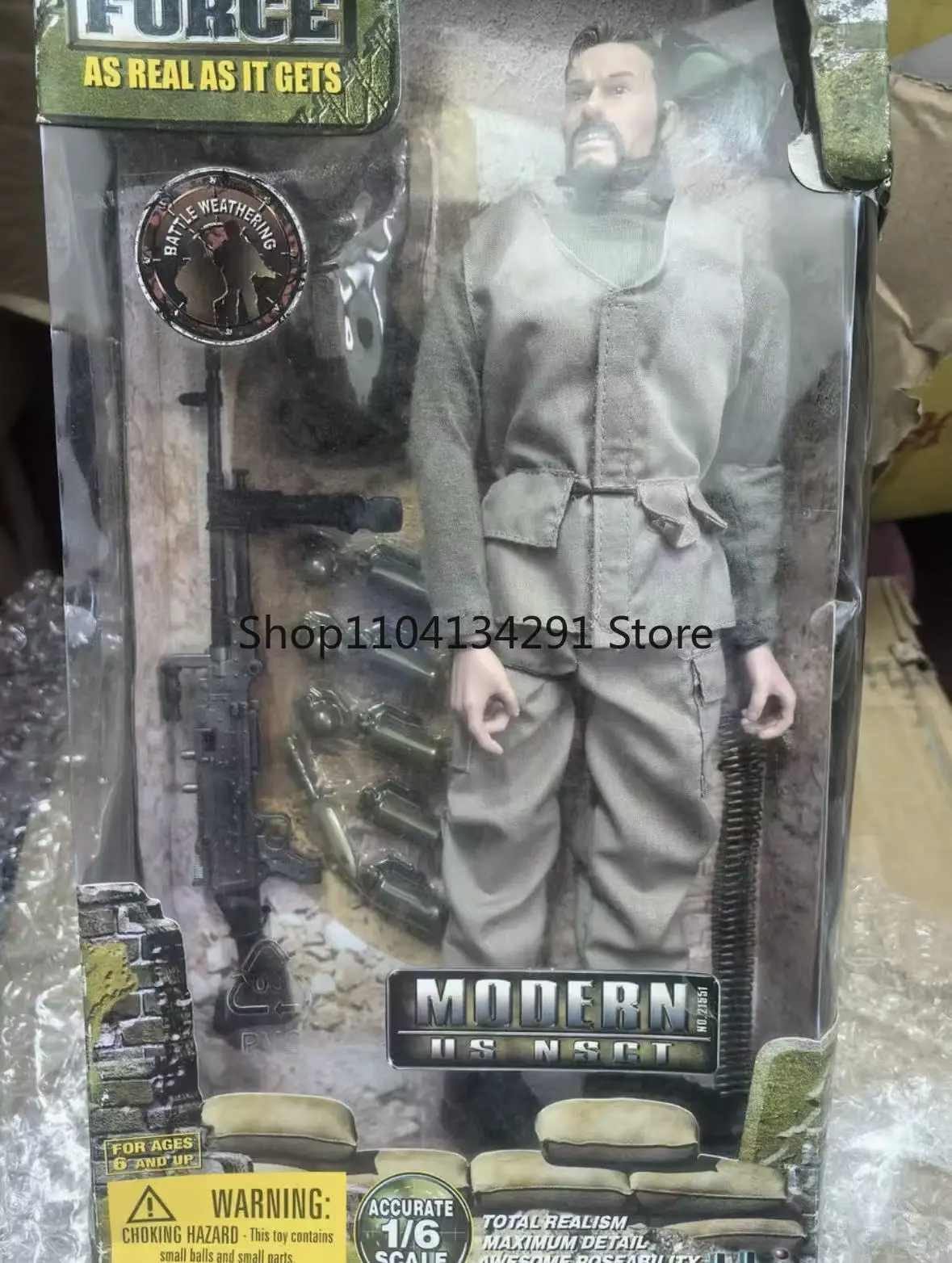 Original BBi Actionfigur 1/6 12-Zoll WWII US Army Medic & Machine Gunner Military Special Forces Sammlerfigur