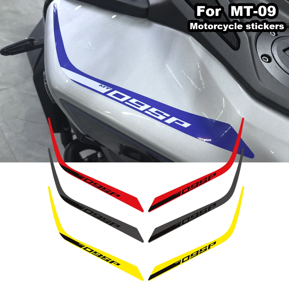 

For Yamaha MT-09 MT09 MT 09 SP 2024-2025 Motorcycle Rear Seat Fairing side panel shell stickers Windscreen Windshield decals kit