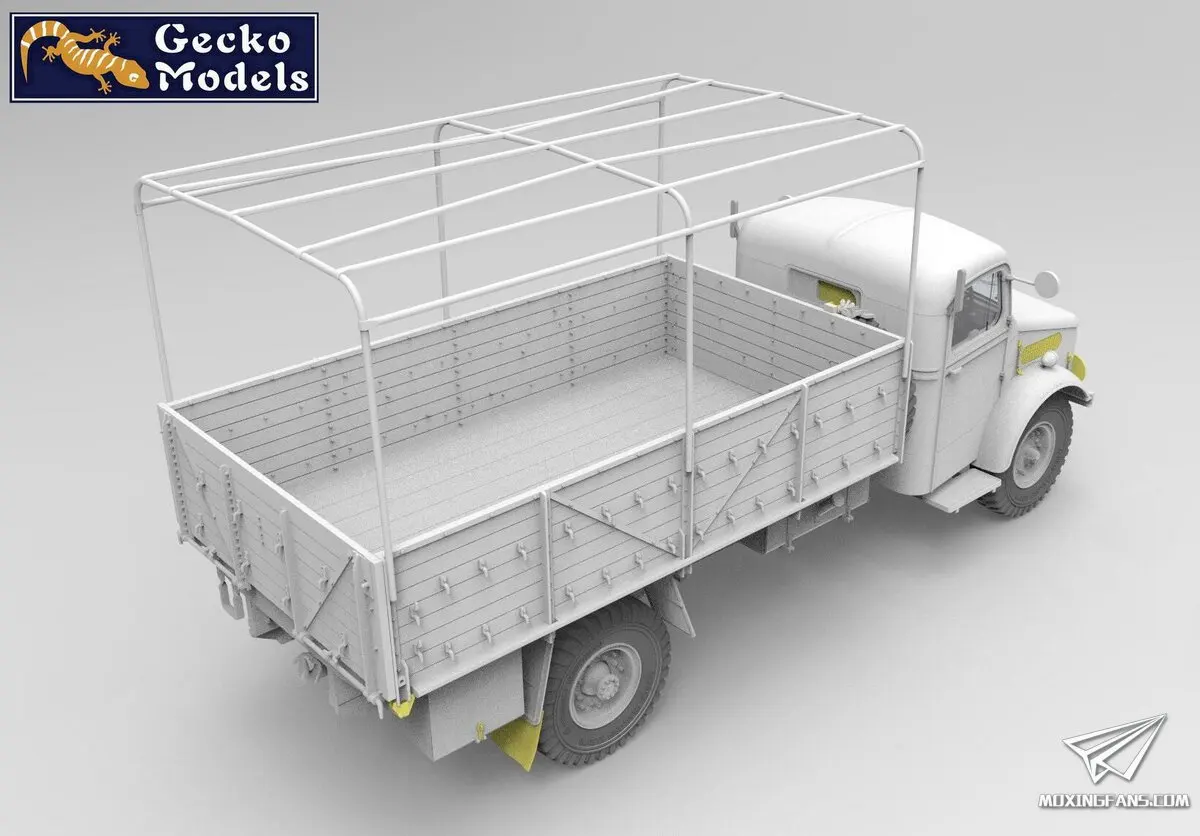 Kit modello Gecko 35GM0153 1/35 BTF OYD 3T 4x2 kit modello di camion per uso generale