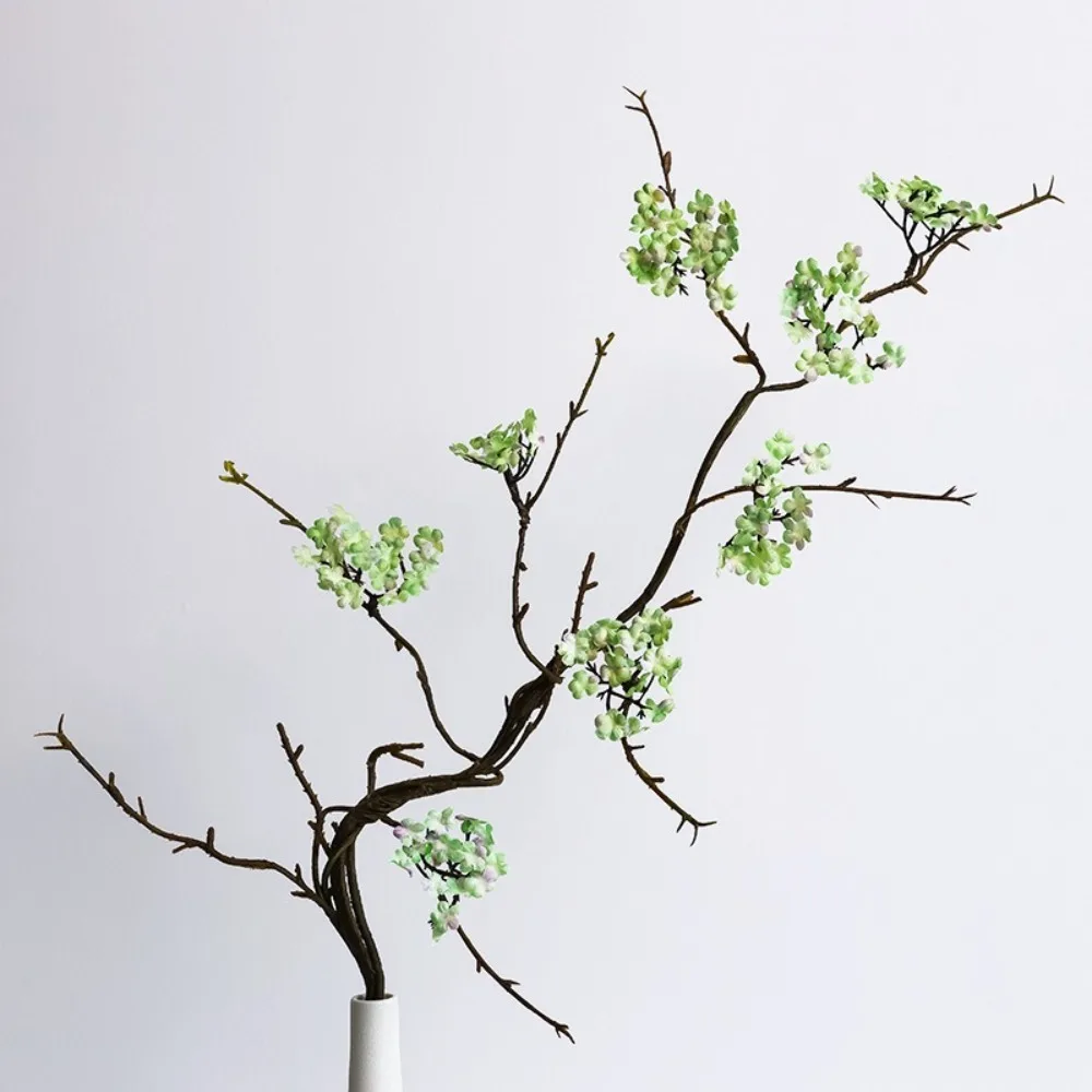 

Искусственные ветки сакуры Real Touch: реалистичные пластиковые ветки, имитирующие настоящие, ручной работы, элегантные искусственные цветы