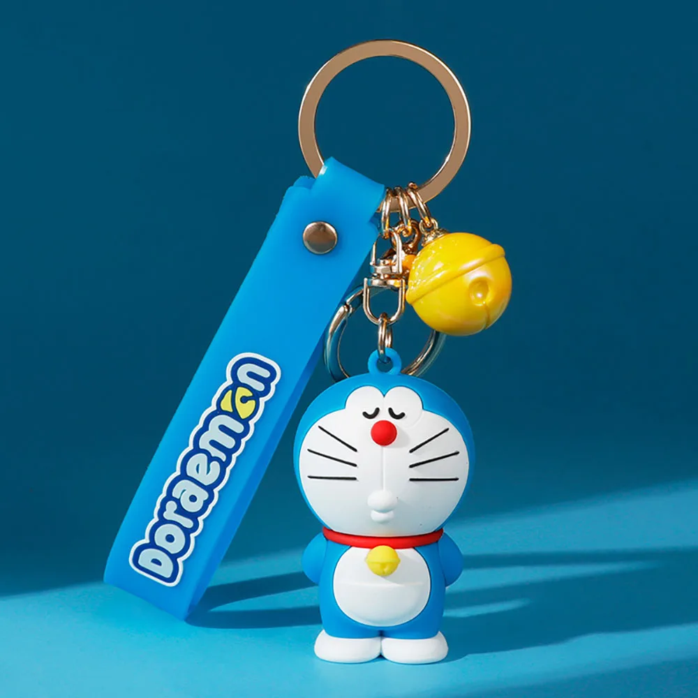 Nuovi portachiavi ufficiali dei cartoni animati Doraemon Ciondoli creativi per borse Borse pratiche e chiavi Decorazione Regali adorabili per festival per bambini