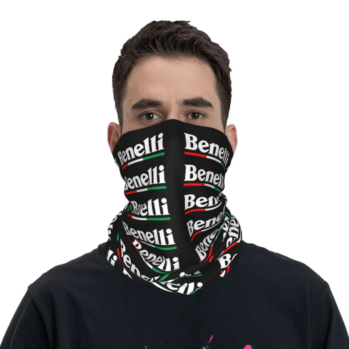 Bandana Benellis Racing Motor Motorcycle Trendy 2025 Riding Activities Face Unisex Wrap Scarf
