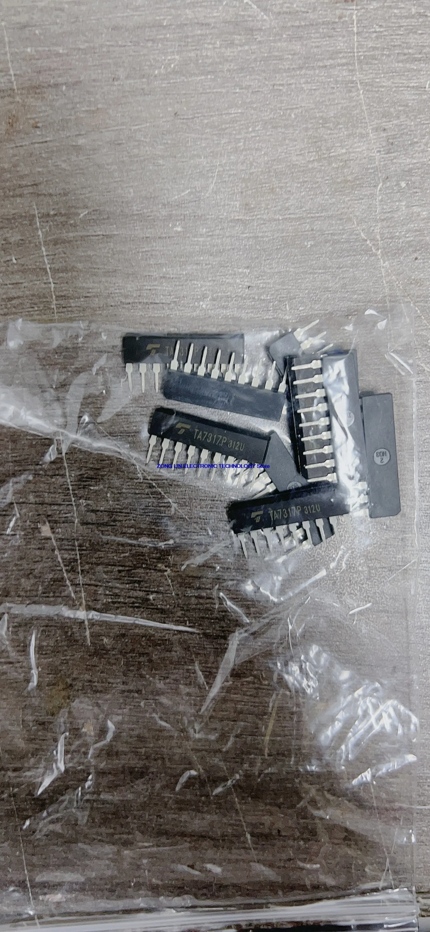 Chip de altavoz TA7317P, circuito de protección de amplificador de potencia IC SIP9, disponible para compra directa, 10 Uds.-1 lote