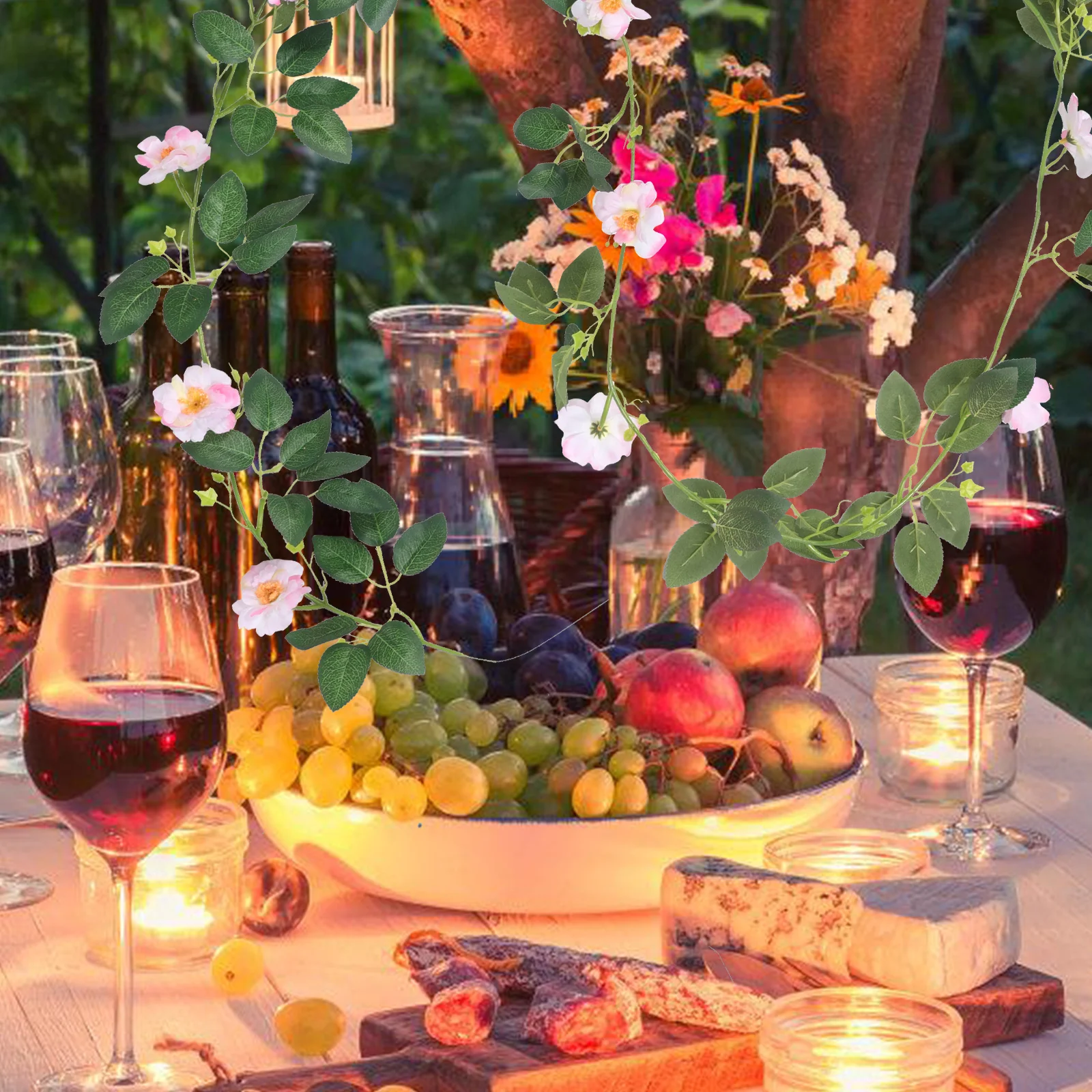 

Artificial Flower Decoration Flowers for Garland Plastic Arrangement Faux Plants