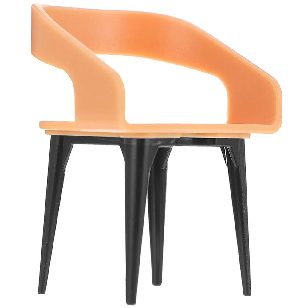 

Miniature Dining Room Chair Detailed Craft Mini Furniture Piece Mini House Furniture Decoration Dining Table Accessories
