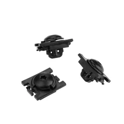 Auto Mudguard Lining Nylon Fasteners Car Fender Fixing Clips Clamps Set Fit For Peugeot 307 Citroen C4 C-TRIOMPHE