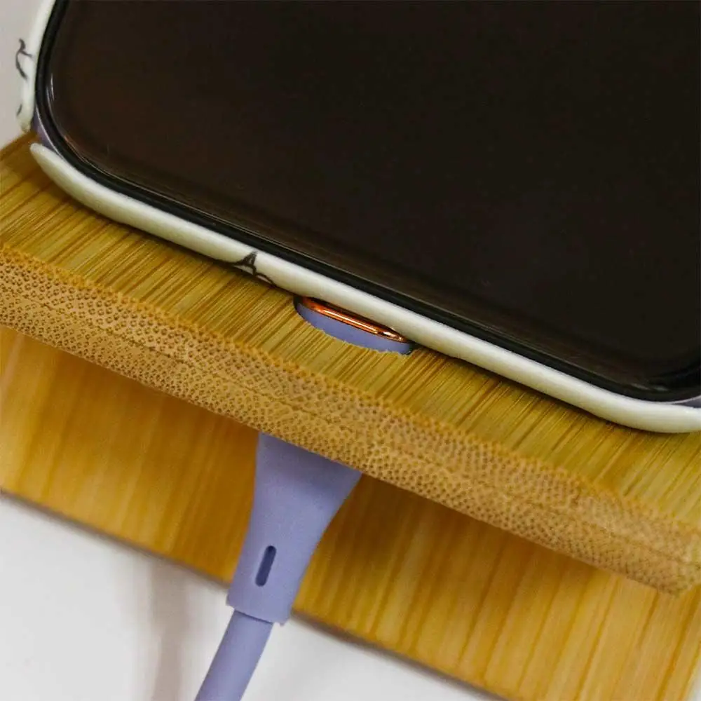 

Bamboo Detachable Phone Bracket Stand Bracket Stand Tablets Phone Holder Cellphone Standing Charging Stand Stand Bracket