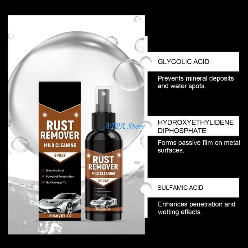 U13C Professional Universal Car Rust Remover Penetrating Oil Revitalizing Sprays For Engine Parts And Factory Equipment