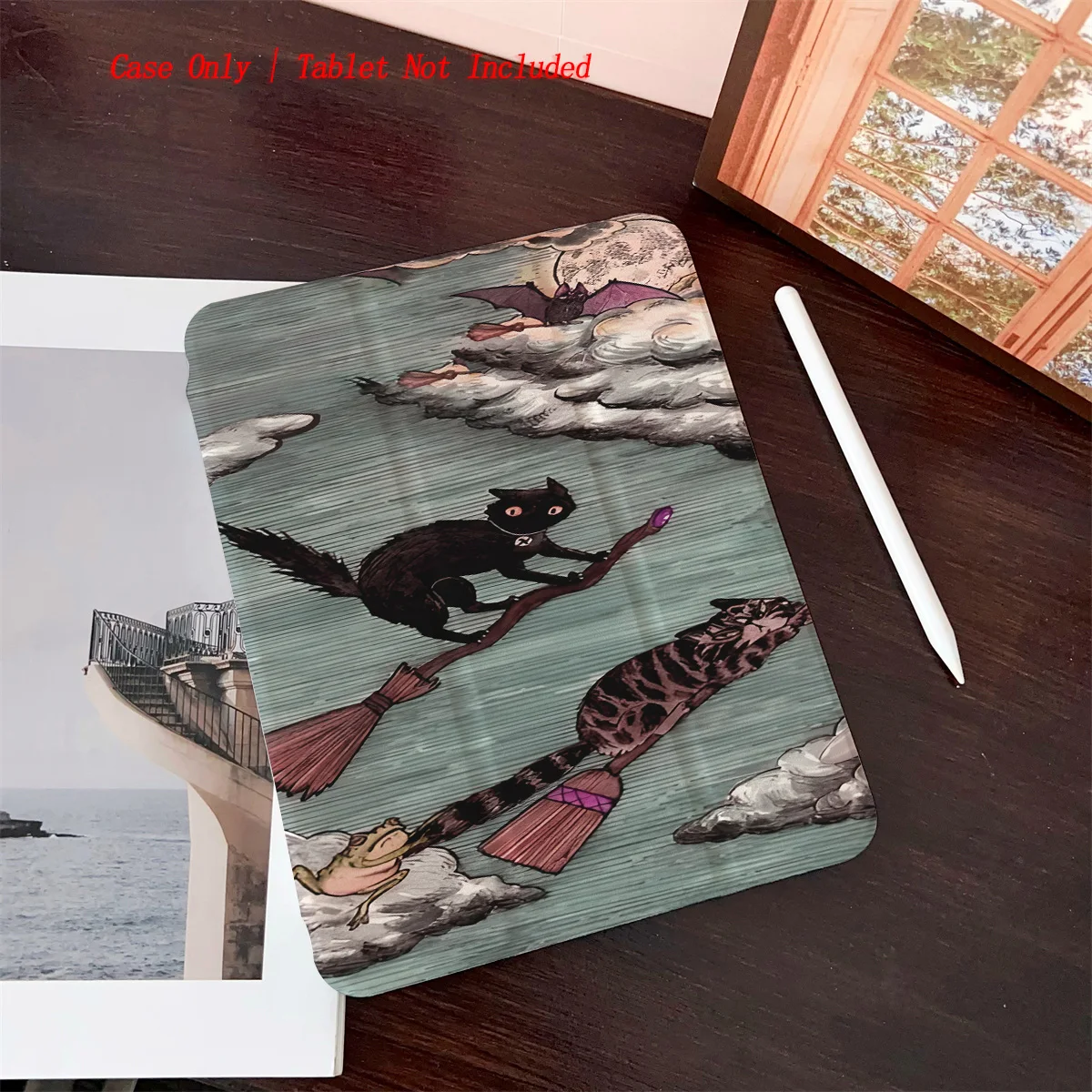 

Cat Mischief Pattern iPad Case - Shockproof Durable Cover for Apple Pro/Air/Mini