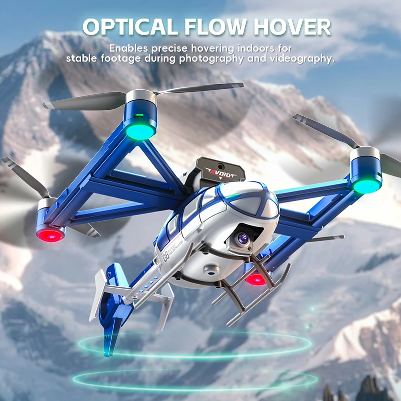 JJRC X38 DC-135 Airbus WiFi FPV with HD ESC Dual Camera 360°Obstacle Avoidance Optical Flow Positioning Brushless RC Helicopter