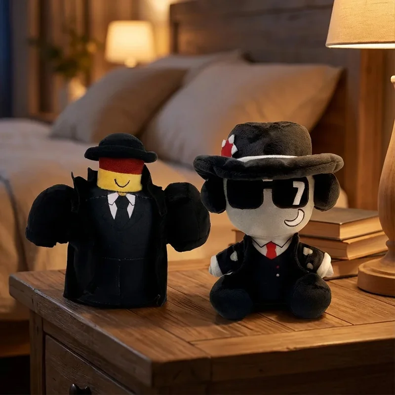 Hot Forsaken Mafioso lush Doll Game Peripherials Plushies Forsaken Stuffed Toys Home Decoration Gifts Children's Birthday Gift