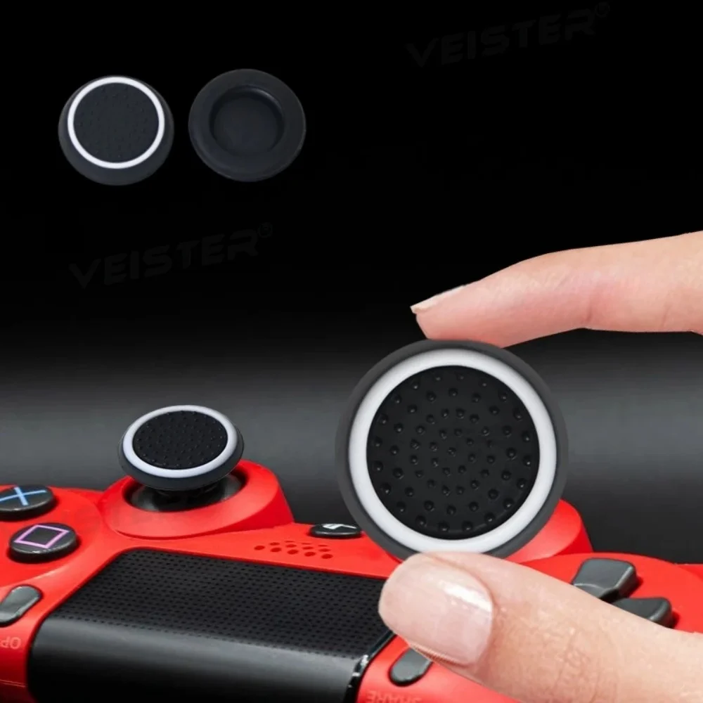 ฝาปิดจับ thumbstick แบบซิลิโคนสองสีสำหรับ PlayStation 5 PS5/PS5 Xbox PS4 x/s xboxones 360 Elite E CONTROLLER