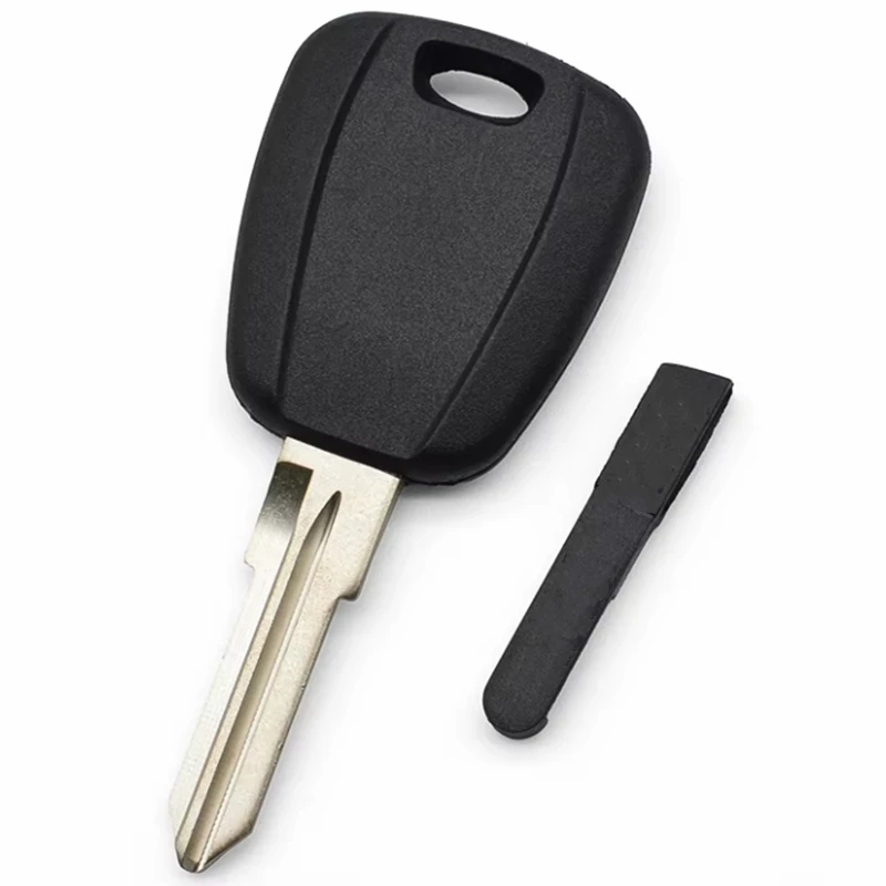 Xieaili oem 10 peças capa de chave de substituição transponder escudo chave para fiat bravo punto com lâmina gt15r