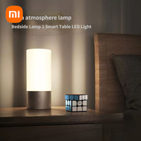 New Xiaomi Bedside Lamp 1 Smart Table LED Light Mi Home APP Wireless Control MIJIA Bedroom Desk Night Light WIFI Remote Control