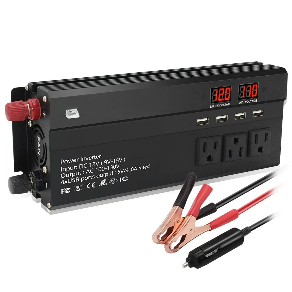 

Sine wave power converter, inverter