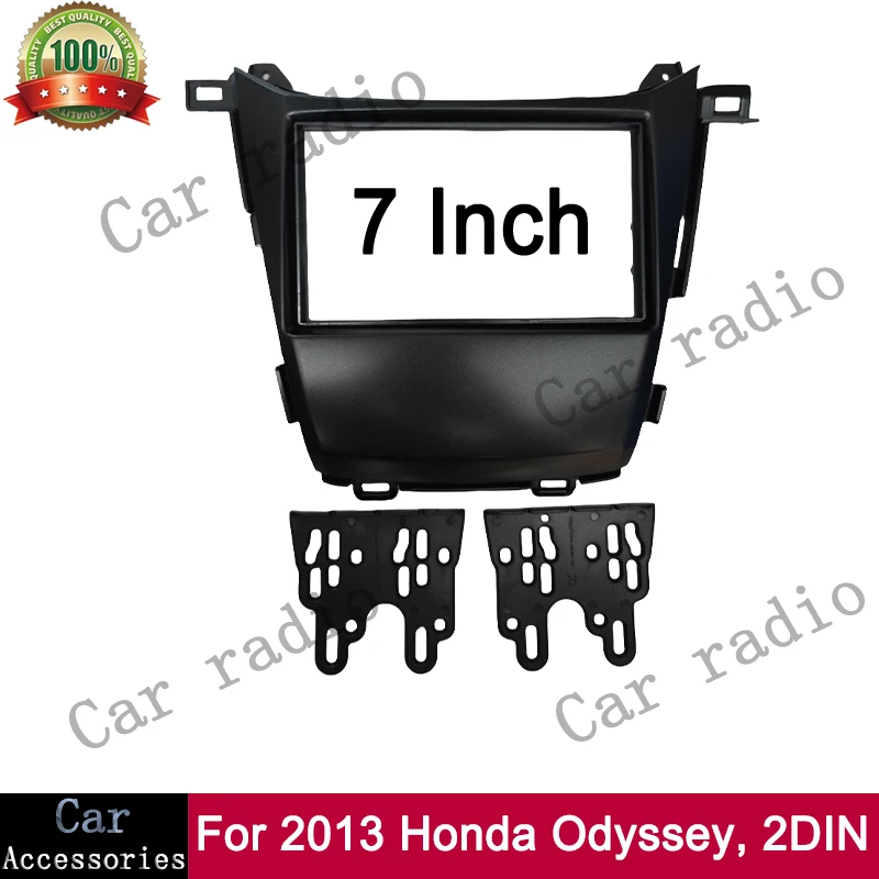 

For 2013 Honda Odyssey Frame 7 Inch Car Radio Android Stereo Frame Player 2Din Head Unit Fascia Panel Dash Board Cover