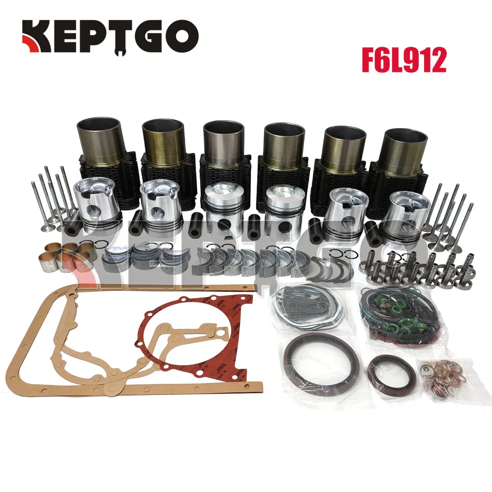 

F6L912 STD Overhaul Rebuild Kit For Deutz F6L912 Engine piston gasket