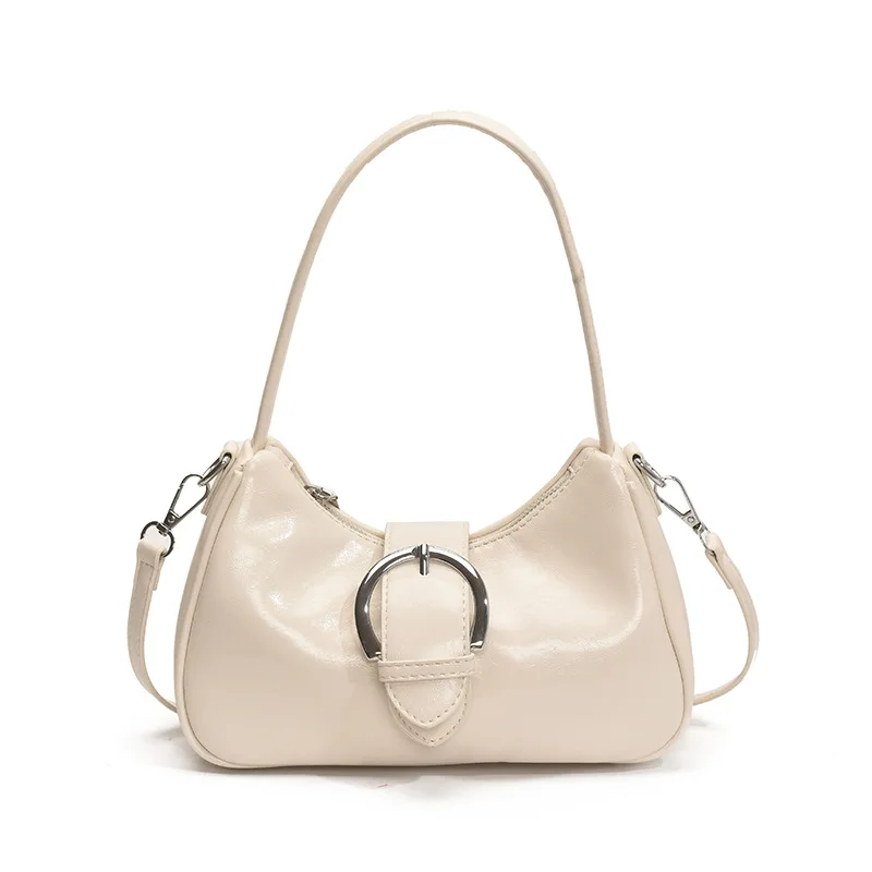 حقيبة كروس نسائية على الموضة لعام 2025، محفظة كتف متعددة الاتجاهات من الجلد الطبيعي، حقيبة كلاسيكية أنيقة ذات سعة كبيرة للعمل #3