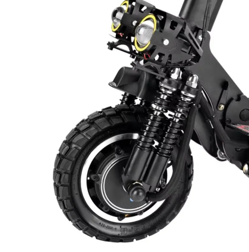 صديقة للبيئة 48 فولت 1200 واط محرك مزدوج قابل للطي سكوتر خطوة إلكترونية #5