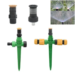 Garden Irrigation Sprinkler With Plastic Spike Support 1/2