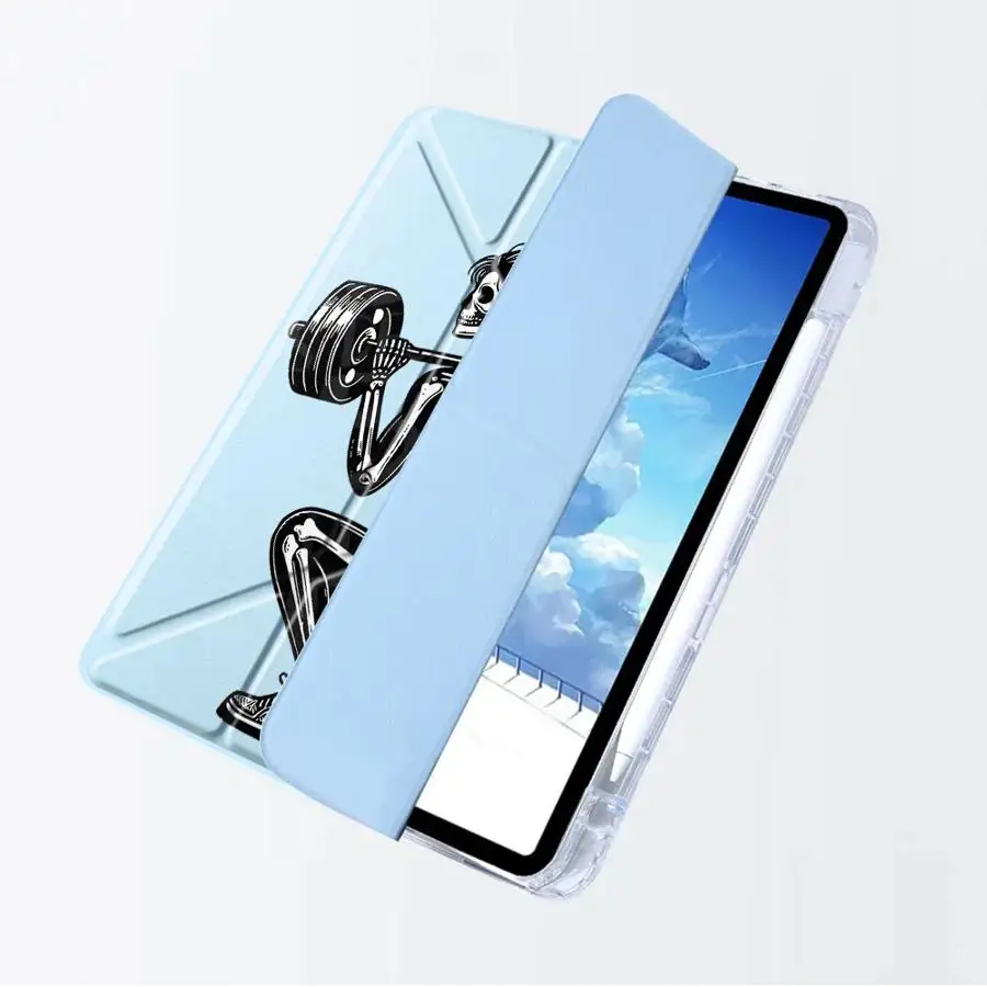 Y-Fold Holder Cover Tablet Case For iPad Mini 6 7 Pro 2025 Air 4 5 M3 M2 1 2 M4 11inch Pro 11th 10th 9th 8th 7th 12.9inch 3