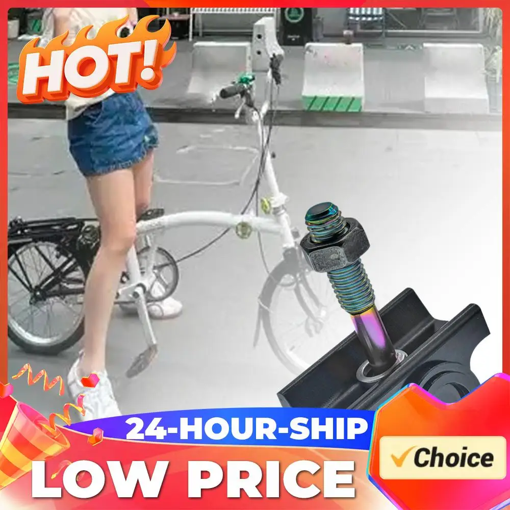 

Быстросъемная C-образная пряжка из алюминиевого сплава для складного велосипеда, быстросъемная C-образная пряжка для руля велосипеда, запчасти для складных велосипедов