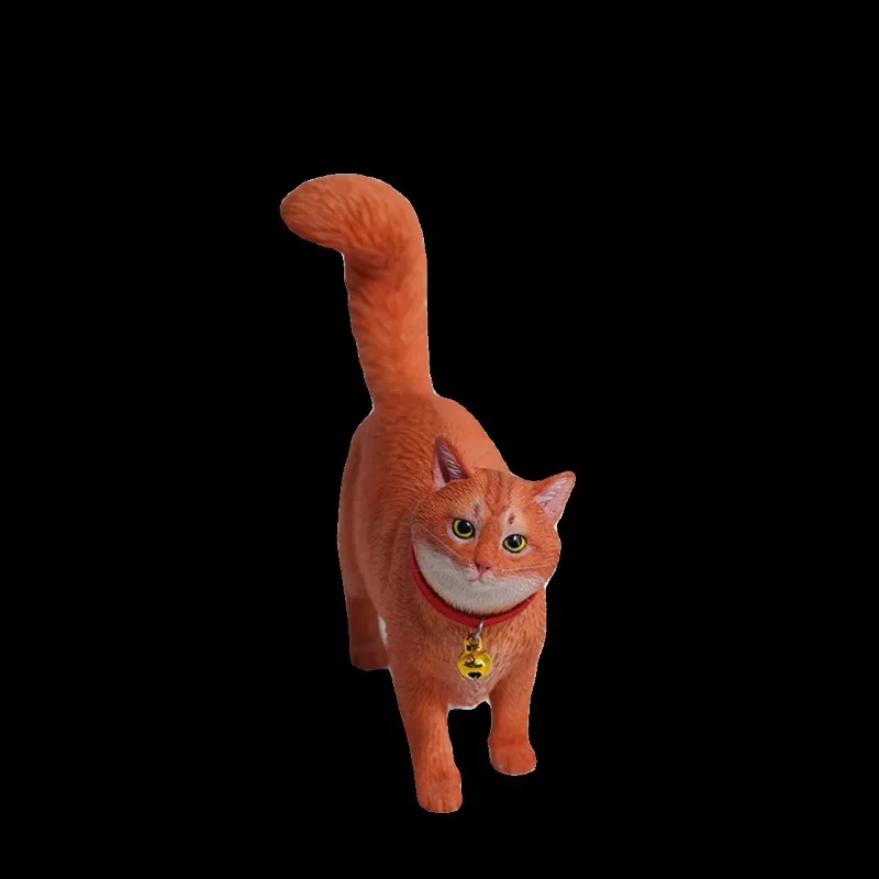 Cat model, simulated kitten animal peripheral ornaments tide play desktop cute pet figure