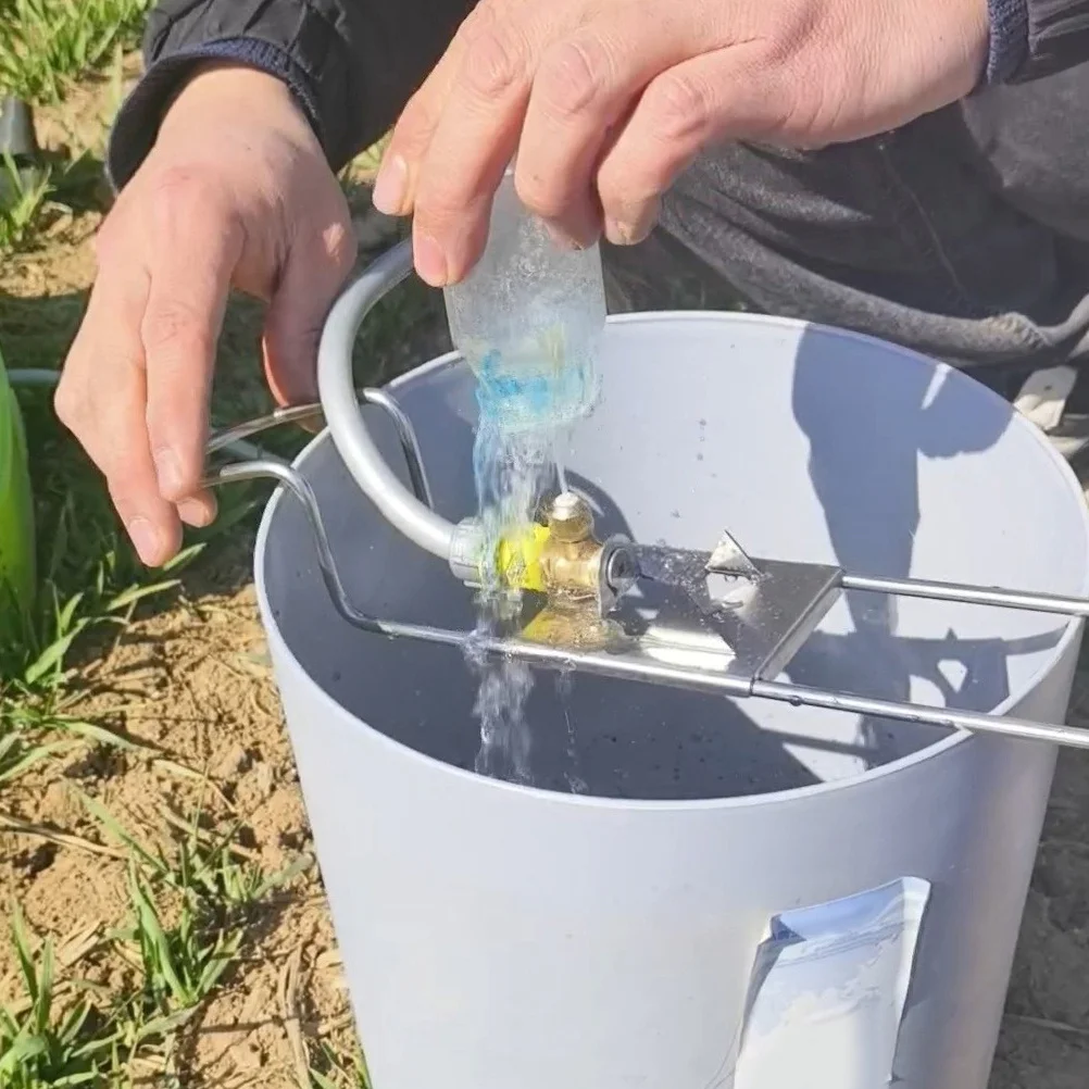 

Farming Bottle Washer Stainless Steel Electric Sprayer Rinser Opener Mixer Pure Copper Nozzle Farm Equipment Bottle Opener Set