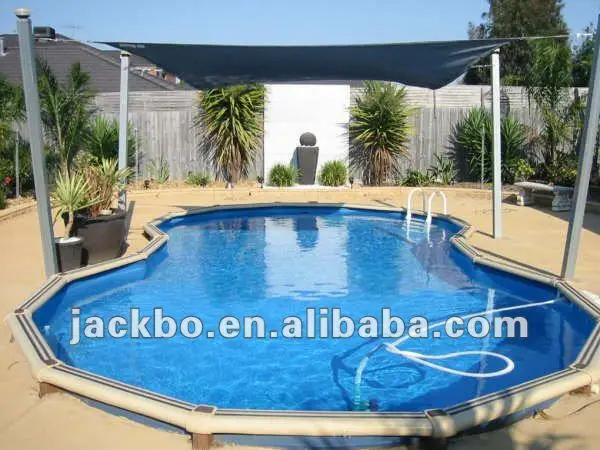 Swimming Pool Metal Frame Above Ground Swimming Pool