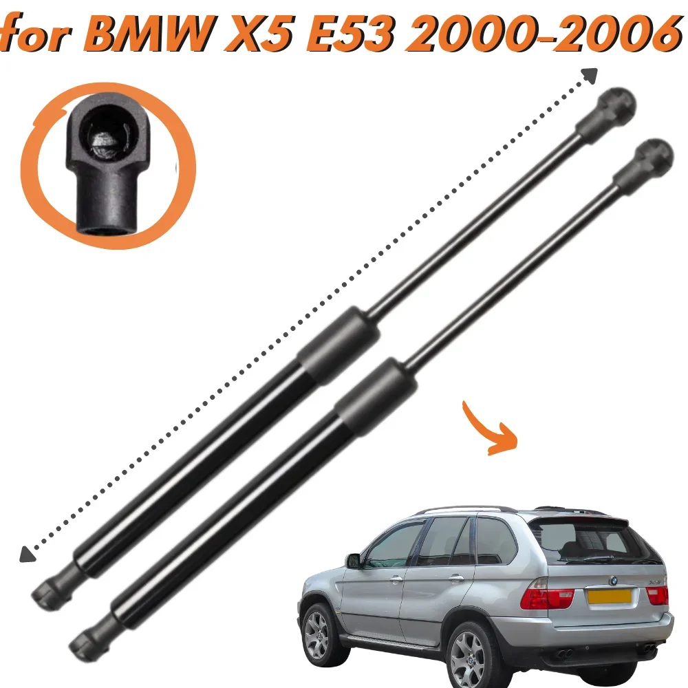 

Qty(2) Hood Struts for BMW X5 E53 2000-2006 11.38inch Front Bonnet Gas Springs Lift Supports Shock Absorbers Arm Bars Prop Rod